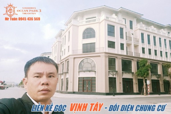 VT8-75 VỊNH TÂY 8 | LIỀN KỀ GÓC (2 MẶT ĐƯỜNG, ĐỐI DIỆN CHUNG CƯ)